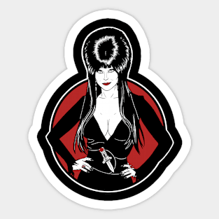 Elvira Sticker